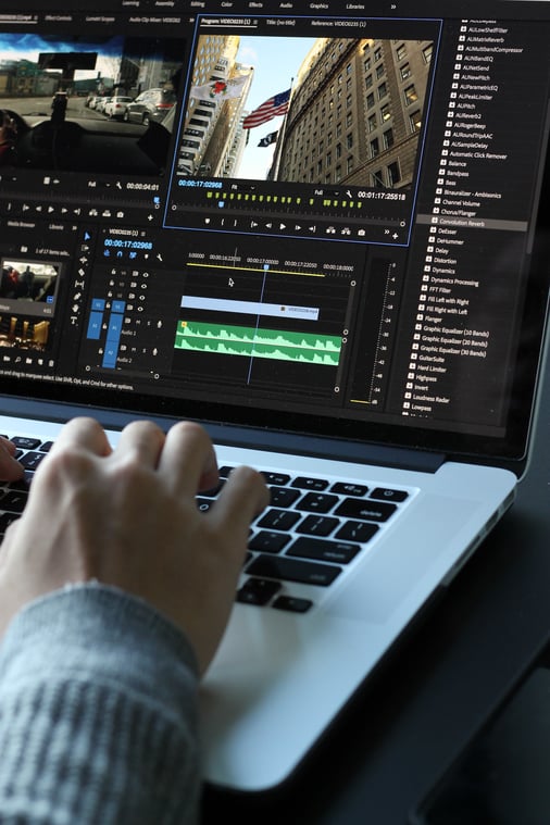 Video Editing on a Mac Laptop